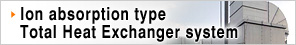 Ion absorption type Total Heat Exchanger system